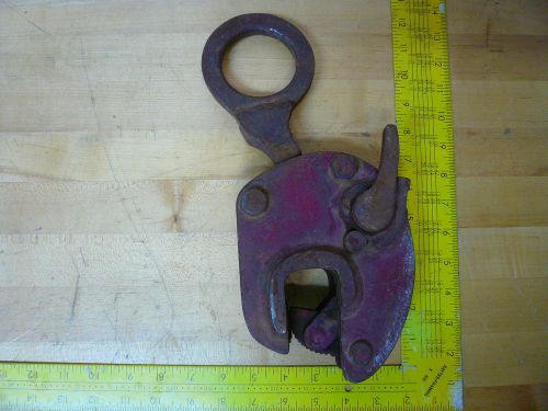 Safety Clamps Model VLC 1 ton lifting clamp - 1 3/8&#034; open