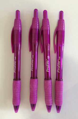 PAPERMATE PROFILE RETRACTABLE- 70671- MAGENTA  BOLD 1.4 - 4 EACH