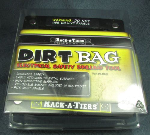 Rack A Tiers 84000 Dirt Bag for drilling safely contains magnets Any Bit Size