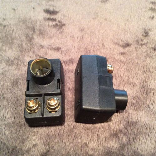 F Type FM Connector 300 to 75 / 75 To 300 Ohm Matching Transformer Male Adapter