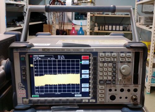 R&amp;S FSP-13 RF Spectrum Analyzer 9KHz to 13.6GHz, Attenuator Fail, CMOS Error