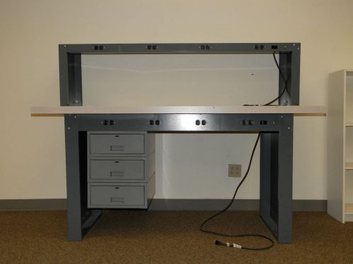EDSAL Electronic Workstation - 72x36&#034; Static-Dissipative Top