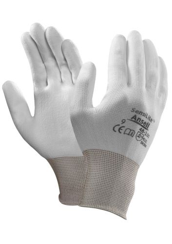 Ansell gloves 48-100 sensilite white (pack w/12 pairs) size 7 for sale