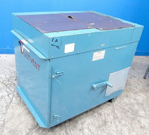 Dustvent heavy duty 3 hp rolling portable dust collector for sale
