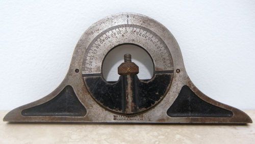 VINTAGE MILLERS FALLS PROTRACTOR HEAD MACHINIST TOOLING GREENFIELD MASS USA