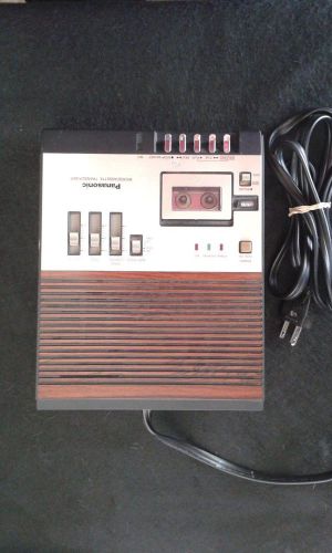 Vintage Panasonic Microcassette Transcriber Model No. RR-900