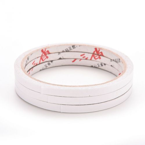 5 rolls of 6mm double sided super strong adhesive tape for diy craft brand new for sale