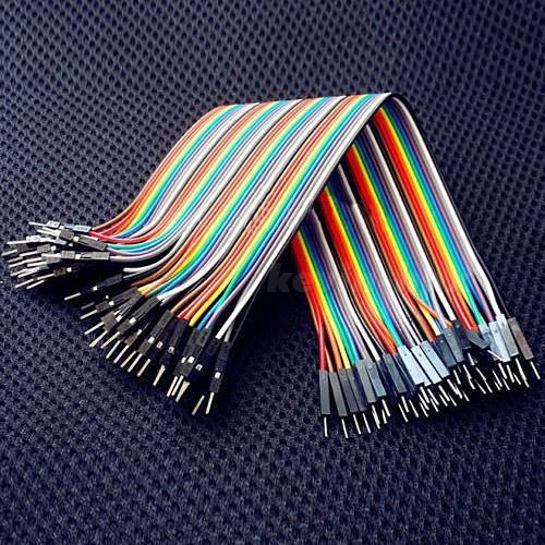 40Pin Dupont wire jumper cable 20cm 2.54MM male to male 1P-1P For Arduino EVHS