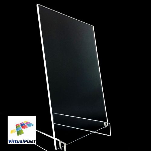 5/32&#034; Clear Acrylic Plastic Plexiglass Perspex Cut 0.16&#034;x8.27&#034;x11.7&#034; Sheet Size