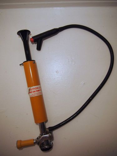 Johnson enterprises vintage beer keg tap used 3/16 good cond. keg pump. keg tap. for sale