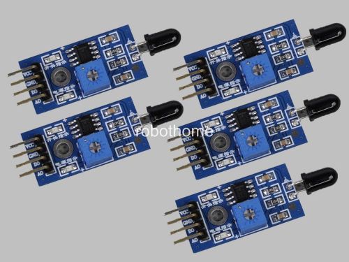 5PCS IR Infrared Flame Detection Sensor Module for Arduino