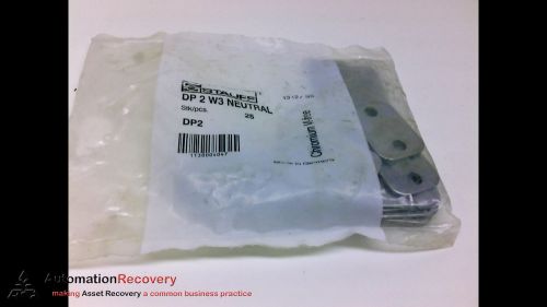 STAUFF DP 2 W3 NEUTRAL - PACK OF 25 - COVER PLATE, DIAMETER: 1/4IN,, NEW