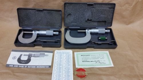 Mitutoyo outside micrometers