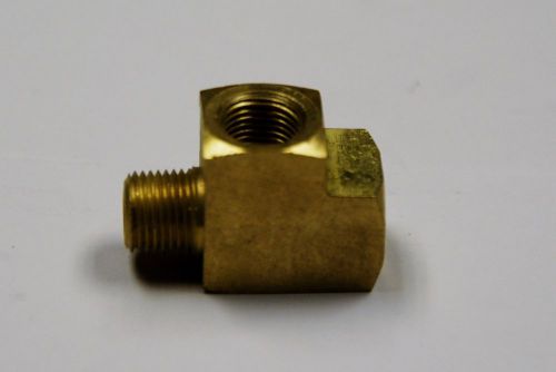 Brass Fittings: Run Tee Female Pipe Size 1/8&#034;, Male Pipe Size 1/8&#034;, QTY. 25