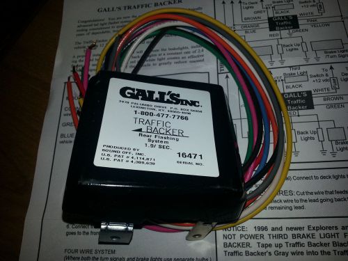 Galls Traffic Backer FS016. Brake light/reverse light flasher. Brand New in box.