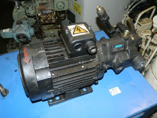 2 HP (1.5kW) AC Motor w/ Vickers Hydraulic Pump, PVB5 RS W Y 21 CM 11, Used