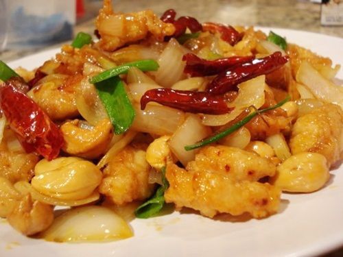 Thai Food Recipe Restaurant Kai Pad Med Ma-Manug Kitchen Manu Homemade Delicious