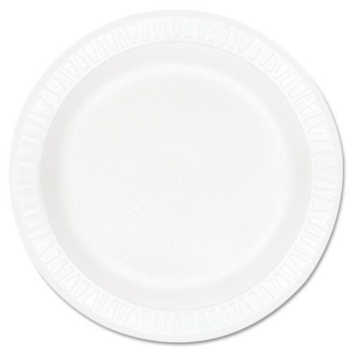 9&#034; FOAM PLATES  WHITE 500 CT