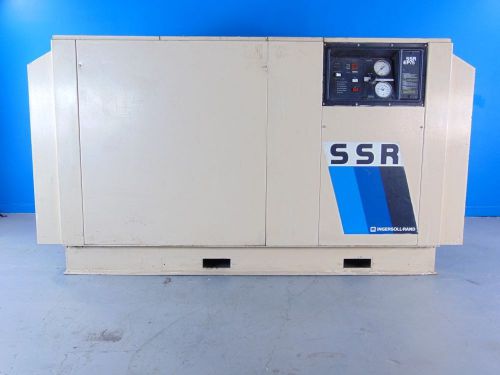 Ingersoll-rand ssr ep75 rotary screw drive air compressor 75hp 325 cfm 33k hrs for sale