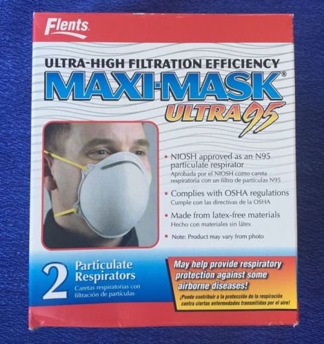 Particulate Mask Particulate Respirators, Ultra 95  3 PACKAGE Total 6