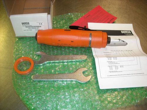 Dotco 12l2500-01 die grinder, apex tool group, 23,000 rpm, 1/4&#034; collet, new for sale