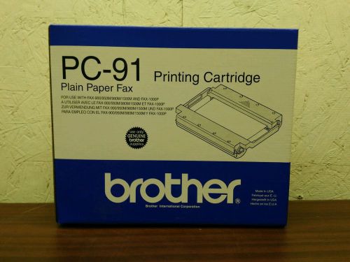 Brother genuine pc-91 printing cartridge for sale