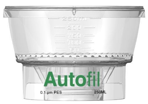 Autofil 116-1113-RLS Bottle Top Filtration Funnel Only, 250 ml, 0.1 m PES (Pack