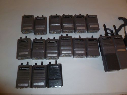 Lot of 17 Motorola HT600 &amp; MT1000 Two Way Radios
