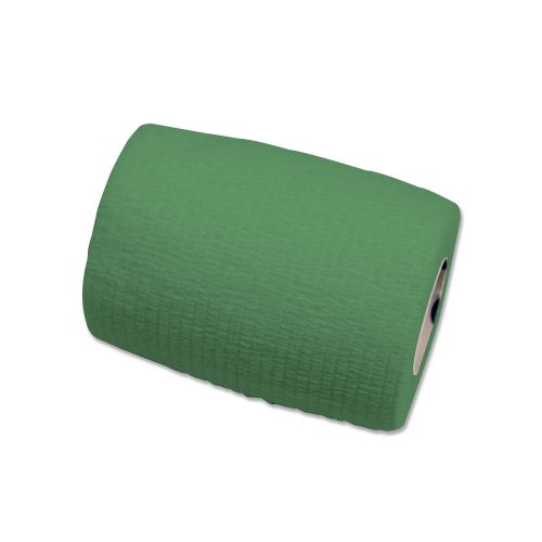 Sensi-Wrap Self-Adherent Bandage Latex Free 3&#034; x 5 yds Green (2 Rolls) # 3217