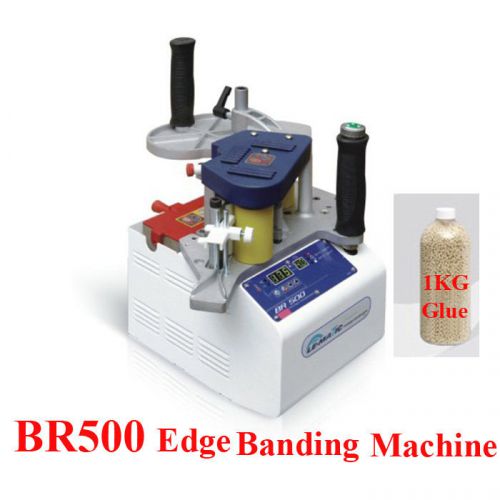 Br500 le-matic portable manual curve woodworking edge banding machine bander for sale