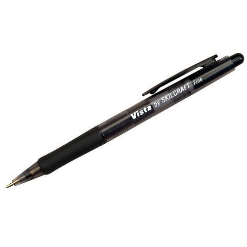 NEW Skilcraft Retractable Vista Ballpoint Pens (NSN4457233)