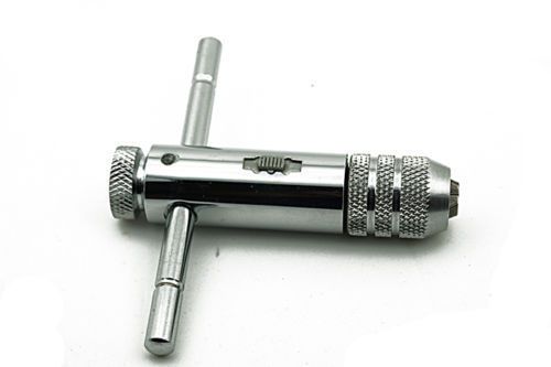 3mm-8mm M3-M8 RATCHET TAP WRENCH RATCHETING T-TYPE TAPPING HANDLE