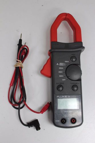 Fluke 36 True RMS Clamp Meter with Leads.