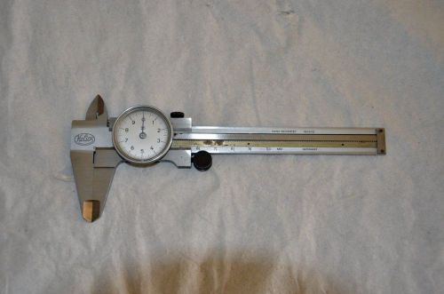 Helios dial gauge caliper micrometer ganz gehartet inoxyd 16cm 6.5&#034; germany for sale