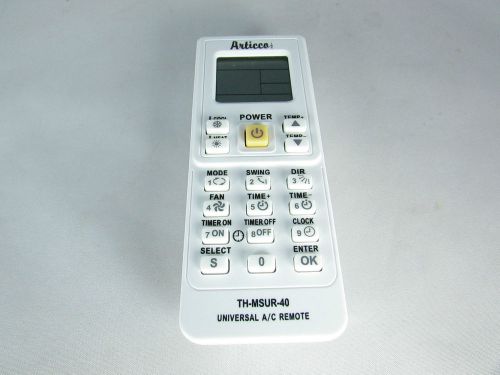 A/C UNIVERSAL REMOTE CONTROL FOR MINI-SPLIT TH-MSUR-40 WITH 4000+ MODELS CODES