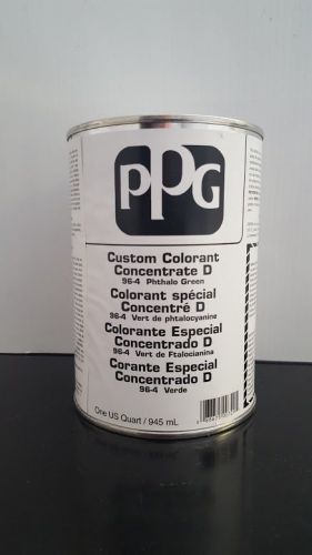 PPG Industries Custom Colorant Concentrate D 96-4 Phthalo Green 1 qt. ret.$36.79