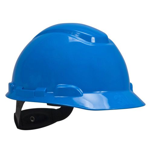 3M Hard Hat, Blue 4-Point Ratchet Suspension H-703R (Pack of 1)
