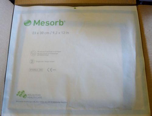 Qty/30 New Mepilex MESORB 20cm X 30cm Absorbent Dressing REF# 677801