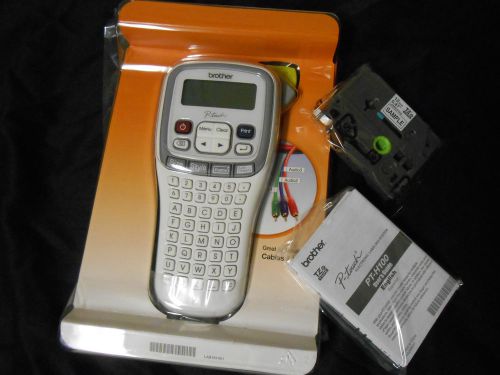 New brother p-touch pt-h100 label thermal printer with tape for sale