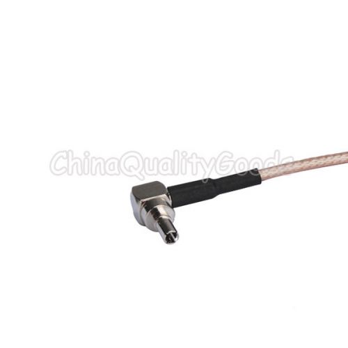 RF cable assembly CRC9 male to MCX male RG316 15cm