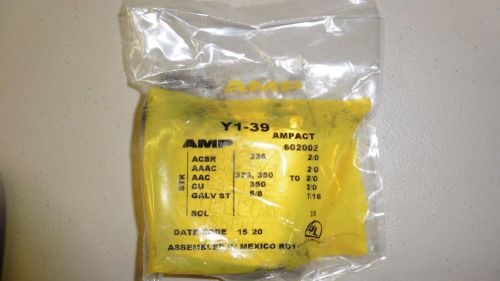 NEW AMP Tyco Y1-39 -  602002 AMPACT Tap 336.4-2/0 Aluminum Connector  AL945CU