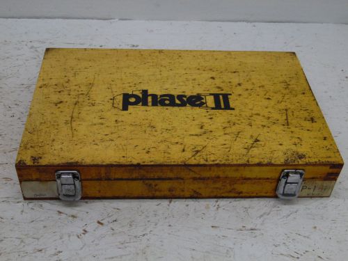 Phase II Model P-1 Pin Gage Set .061/.250 PLUS NO MISSING PINS 187 (Vermont)
