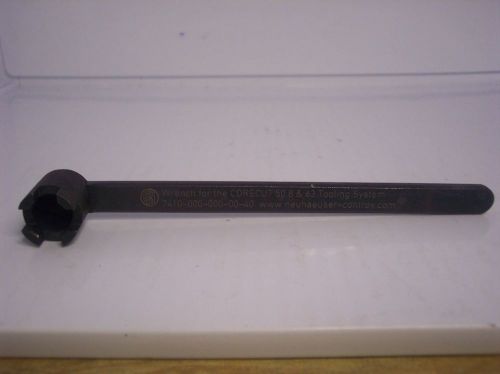 WRENCH FOR THE CORECUT 50.8 &amp; 63 TOOLING SYSTEM 7410-000-000-00-40 16 DIN 6368