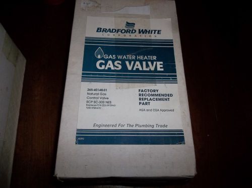 Bradford SCP SC-300 Nest Nat Gas Water Heater Valve 265-40148-01 / 222-40148-01B