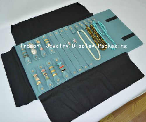 New Design Portable Jewelry Storage Case Travel Roll Bag Set Jewelry TC17150601