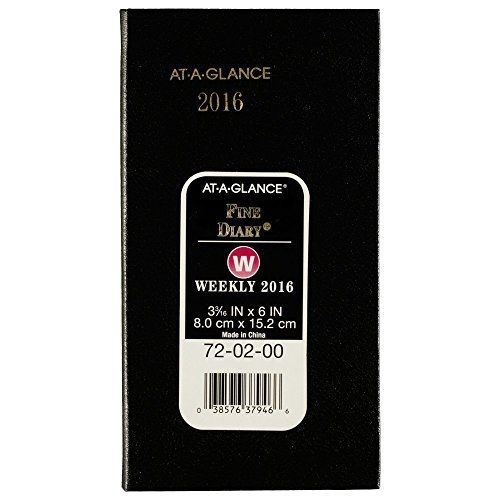 At-A-Glance AT-A-GLANCE Weekly / Monthly Pocket Diary 2016, 12 Months, 3.19 x 6