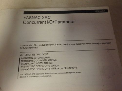 YASKAWA CONCURENT I/O PARAMETER MANUAL_YASNAC XRC_RE-CKI-A410