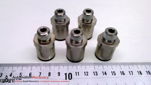 LEGRIS 3175-62-14 - PACK OF 5 - PUSH-TO-CONNECT TUBE FITTINGS, THREAD, N #214549