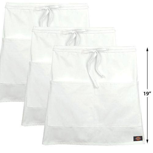 3pack dickies chef half waist apron dc516 for sale