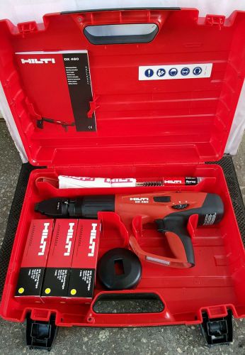 Used Hilti DX460 F8 Powder Actuated Nail Gun with Case